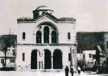 Bodrum'un aziz Nikolas kilisesi yıkılmadan önceki fotoğraf