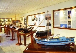 Bodrum deniz müzesi tekne maketleri