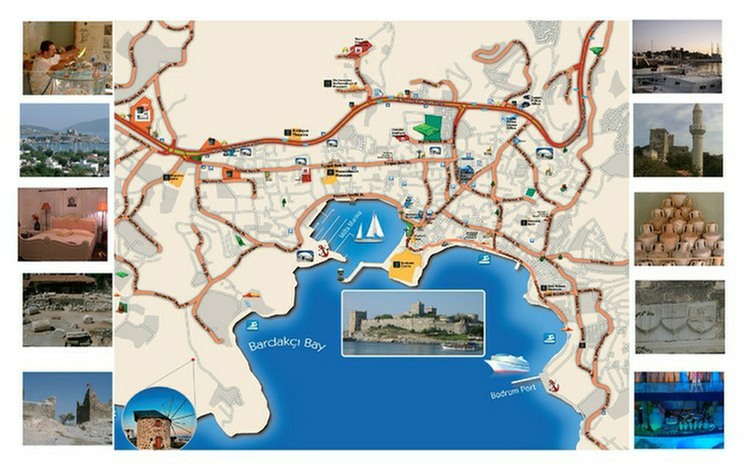 Bodrum kent haritası