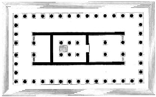  Magnesia Artemis Tapınağı planı